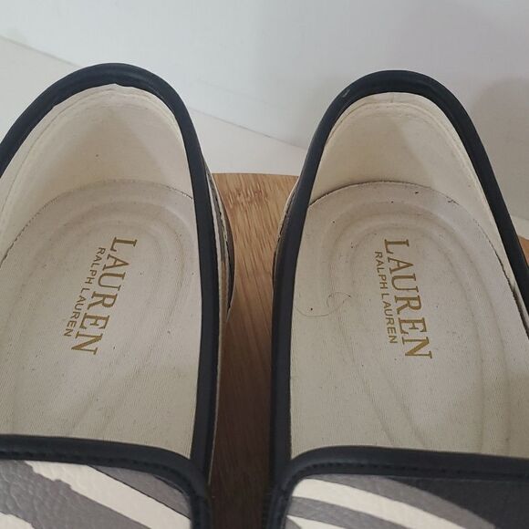 Lauren Ralph Lauren Jinny Slip on Loafer Style Sneaker Women's Size 9.5 - Picture 4 of 10